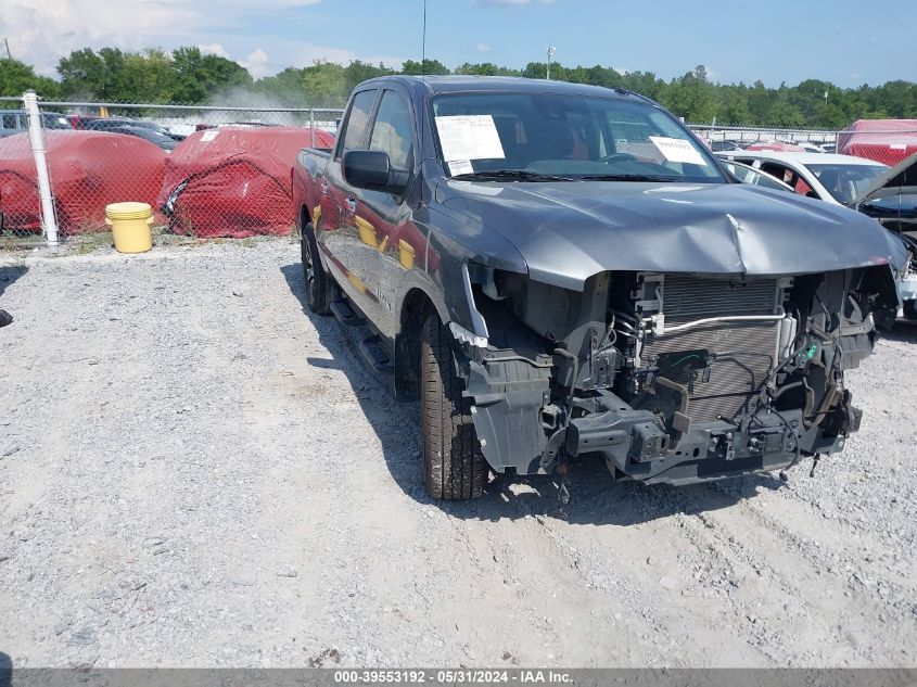 2021 Nissan Titan Sv 4X2 VIN: 1N6AA1EE1MN534190 Lot: 39553192