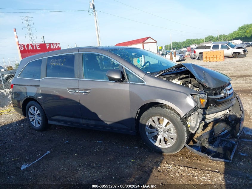 2016 Honda Odyssey Ex-L VIN: 5FNRL5H64GB014094 Lot: 39553207