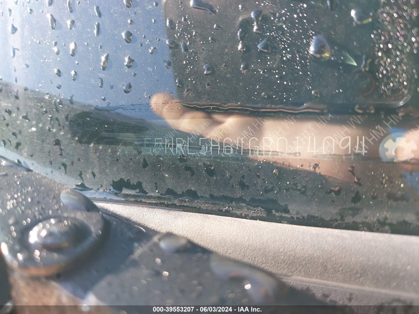 2016 Honda Odyssey Ex-L VIN: 5FNRL5H64GB014094 Lot: 39553207