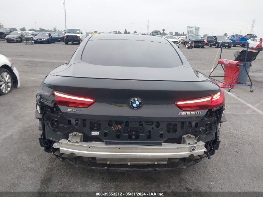 2020 BMW M850I xDrive VIN: WBABC4C02LCE03094 Lot: 39553212