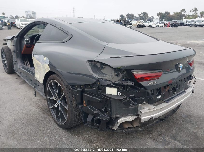 2020 BMW M850I xDrive VIN: WBABC4C02LCE03094 Lot: 39553212