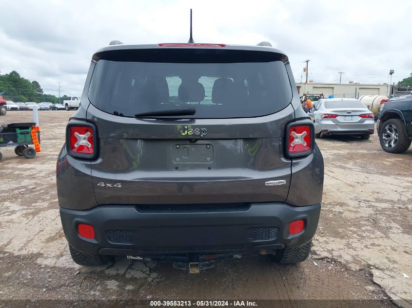 2017 Jeep Renegade Latitude 4X4 VIN: ZACCJBBB7HPG05630 Lot: 39553213