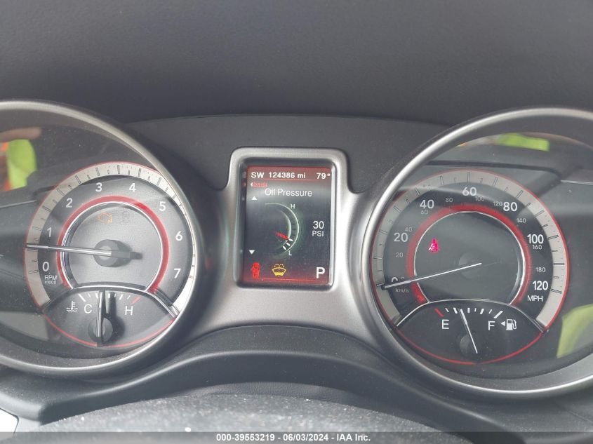 2017 Dodge Journey Crossroad Plus Awd VIN: 3C4PDDGG1HT595548 Lot: 39553219