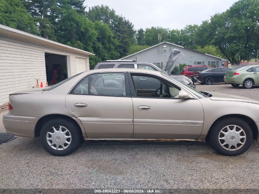 2002 Buick Century Custom VIN: 2G4WS52J621228627 Lot: 39553221