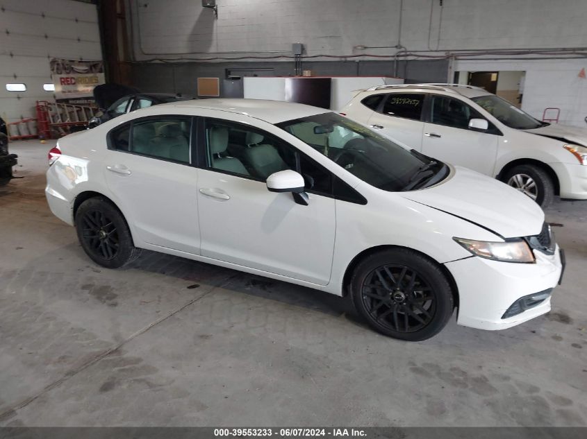 2014 Honda Civic Lx VIN: 19XFB2F50EE241560 Lot: 39553233