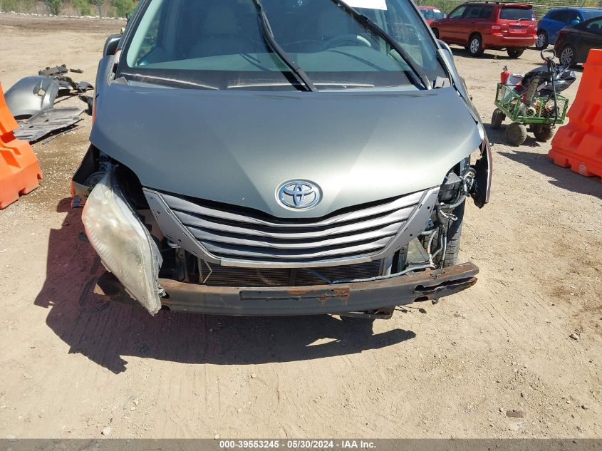 2011 Toyota Sienna Xle V6 VIN: 5TDYK3DC3BS048272 Lot: 39553245
