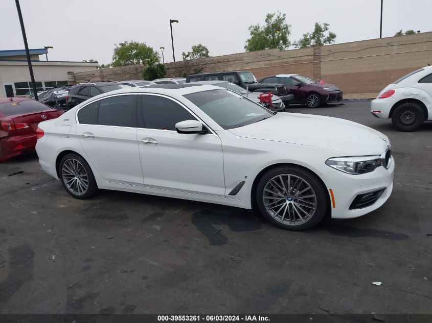 2018 BMW 530E Iperformance VIN: WBAJA9C5XJB251205 Lot: 39553261