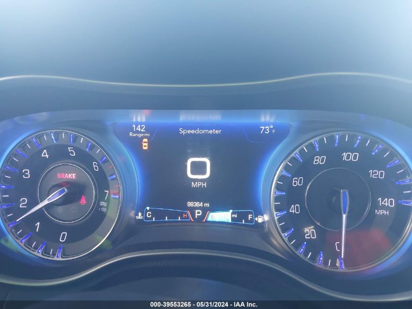 2017 Chrysler 300 Limited VIN: 2C3CCAAG1HH662106 Lot: 39553265