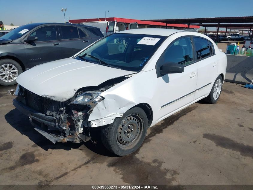 2012 Nissan Sentra 2.0 S VIN: 3N1AB6AP1CL741359 Lot: 39553273