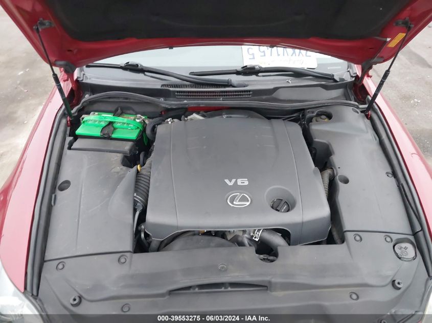 2012 Lexus Is 250 VIN: JTHBF5C28C5159906 Lot: 39553275