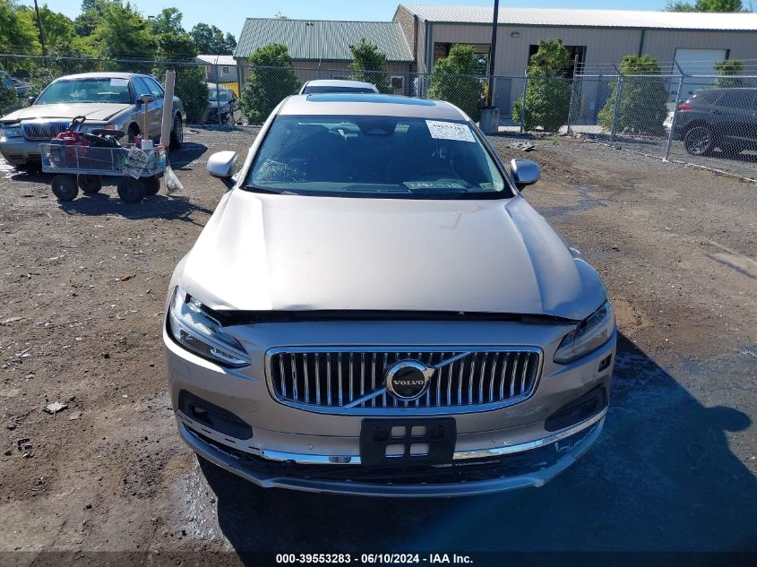 2023 Volvo S90 B6 Plus VIN: LVY062MN2PP338221 Lot: 39553283