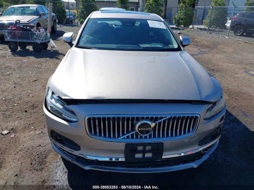 2023 Volvo S90 B6 Plus VIN: LVY062MN2PP338221 Lot: 39553283