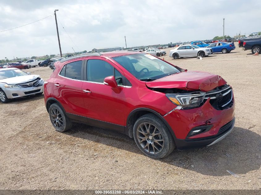 2019 Buick Encore Awd Sport Touring VIN: KL4CJ2SB6KB710848 Lot: 39553288