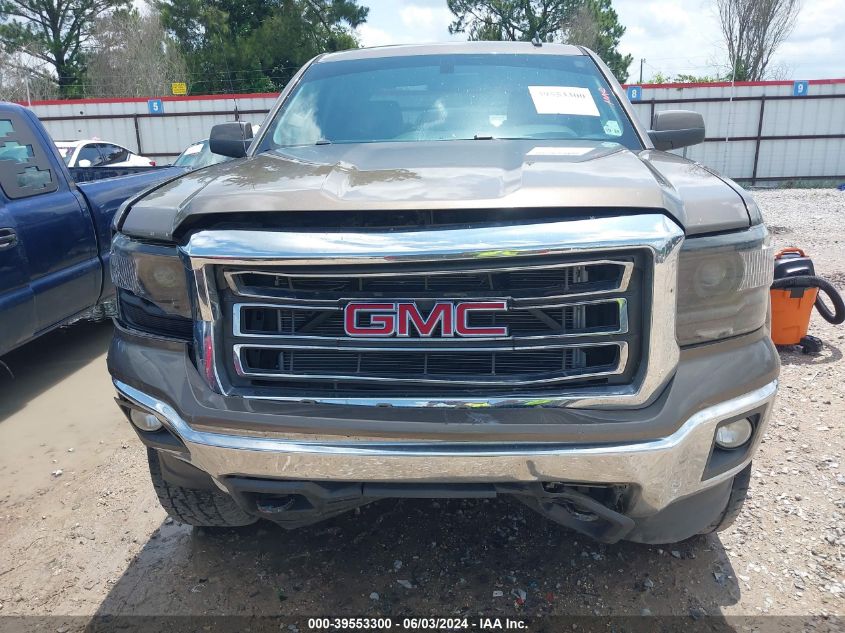 2014 GMC Sierra 1500 Sle VIN: 3GTU2UEC7EG391530 Lot: 39553300