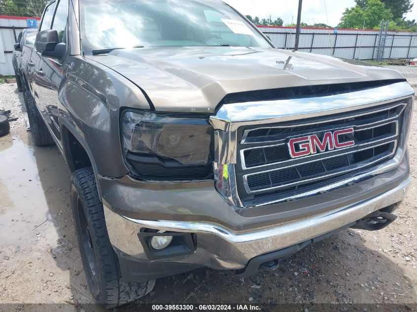 2014 GMC Sierra 1500 Sle VIN: 3GTU2UEC7EG391530 Lot: 39553300
