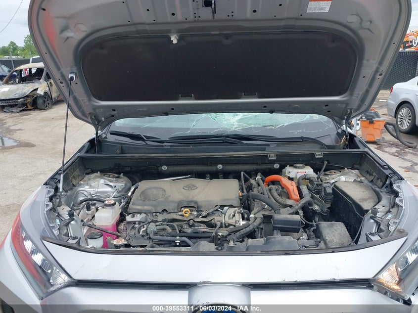 VIN 2T3LWRFV5MW111616 2021 TOYOTA RAV4 LE HYBRID