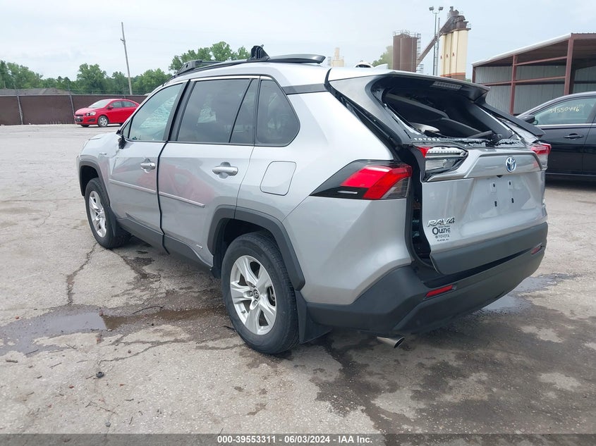 VIN 2T3LWRFV5MW111616 2021 TOYOTA RAV4 LE HYBRID