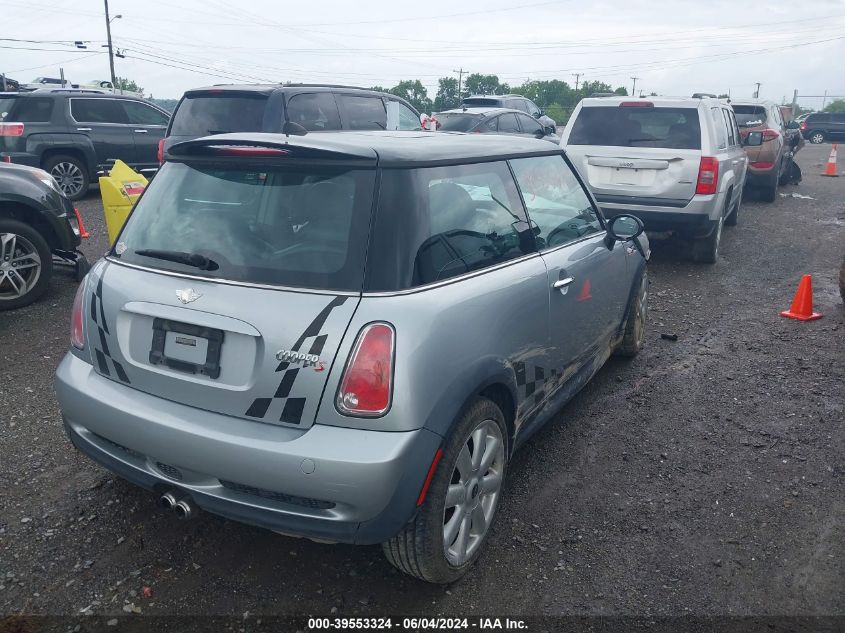 2006 Mini Cooper S VIN: WMWRE33586TJ36043 Lot: 39553324