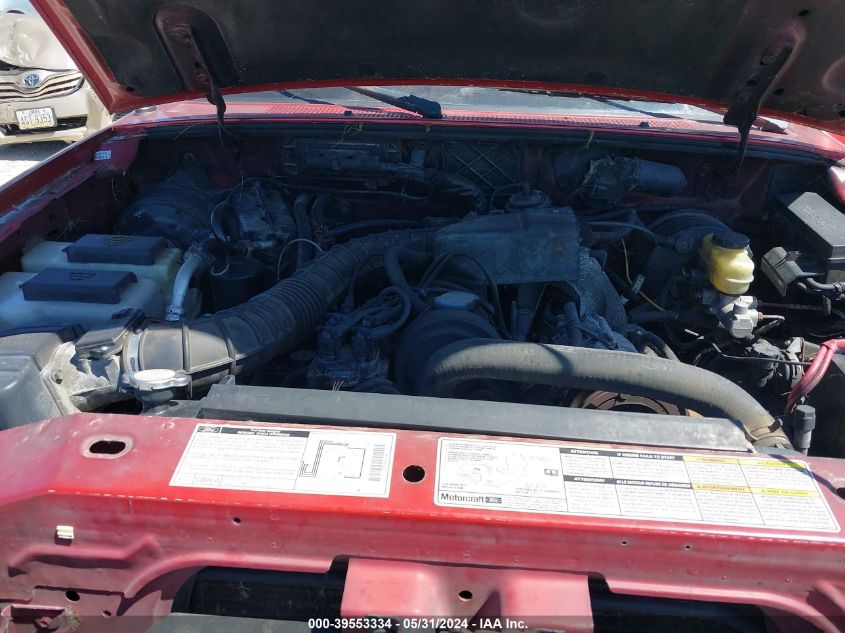 2000 Ford Ranger Xl/Xlt VIN: 1FTYR14C8YTB10288 Lot: 39553334