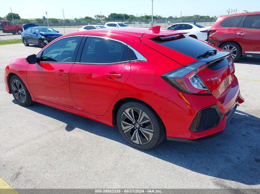 2019 Honda Civic Ex VIN: SHHFK7H6XKU208430 Lot: 39553335