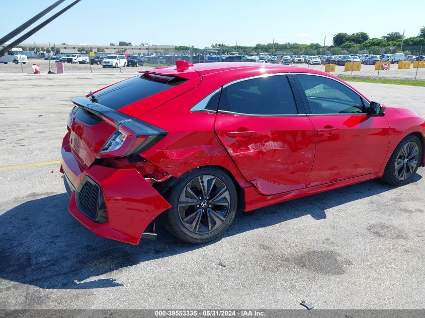 2019 Honda Civic Ex VIN: SHHFK7H6XKU208430 Lot: 39553335