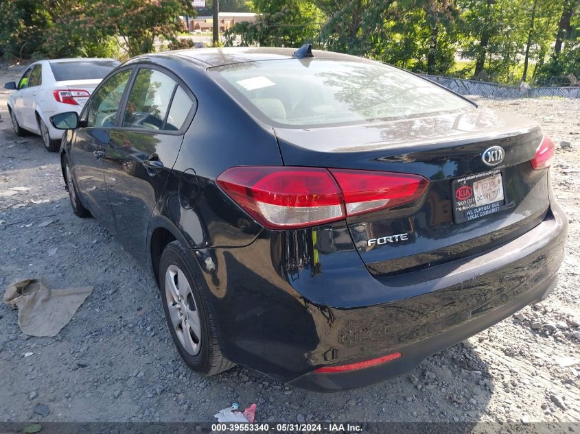 2017 Kia Forte Lx VIN: 3KPFK4A75HE111749 Lot: 39553340