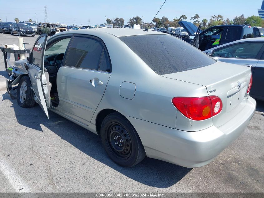 2003 Toyota Corolla Le VIN: 1NXBR32E73Z052131 Lot: 39553342