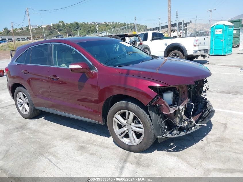 2015 Acura Rdx VIN: 5J8TB3H33FL001580 Lot: 39553343