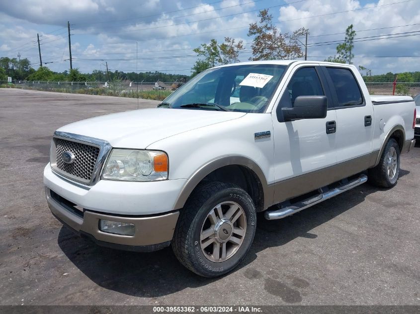 2005 Ford F150 Supercrew VIN: 1FTPW12585FA40438 Lot: 39553362