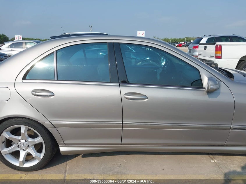 2007 Mercedes-Benz C 230 Sport VIN: WDBRF52H27F848991 Lot: 39553364