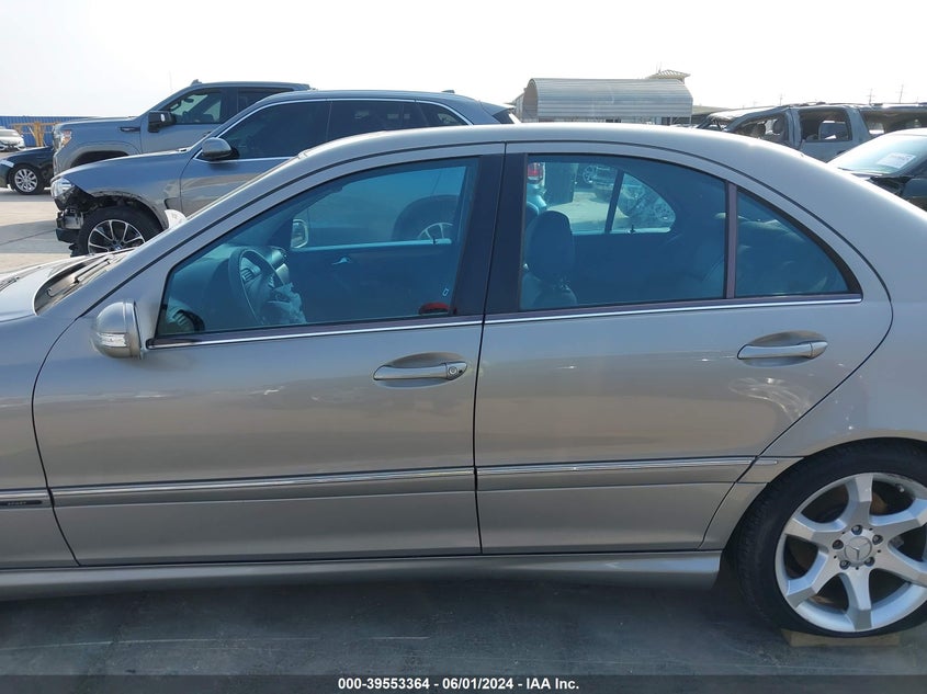 2007 Mercedes-Benz C 230 Sport VIN: WDBRF52H27F848991 Lot: 39553364