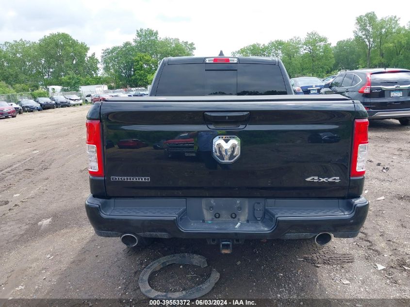 2021 Ram 1500 Big Horn 4X4 5'7 Box VIN: 1C6SRFFT4MN770575 Lot: 39553372