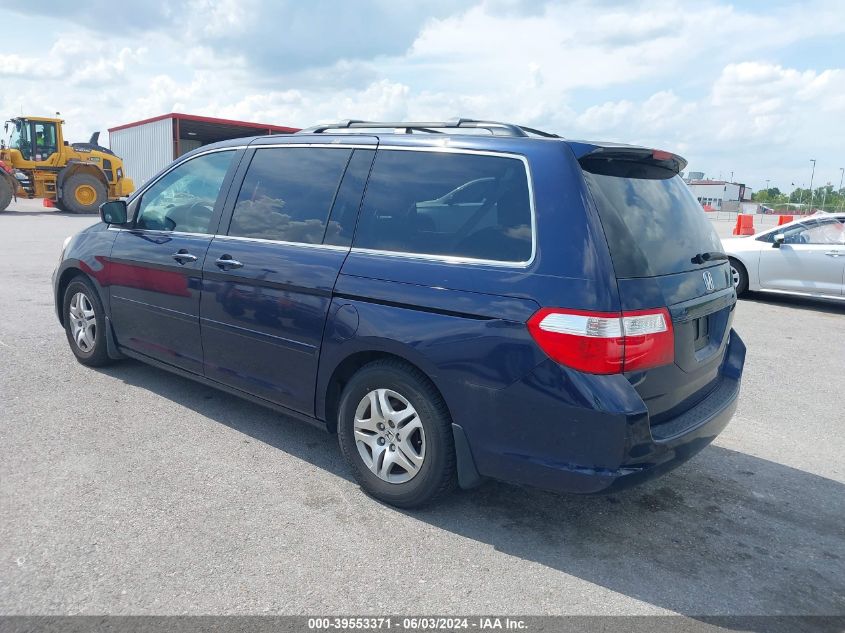 2005 Honda Odyssey Ex-L VIN: 5FNRL38655B122192 Lot: 39553371