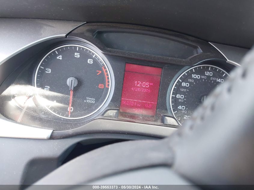 2010 Audi A4 2.0T Premium VIN: WAUAFAFL1AN022293 Lot: 39553373