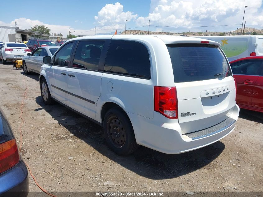 2016 Dodge Grand Caravan American Value Pkg VIN: 2C4RDGBG9GR335482 Lot: 39553379