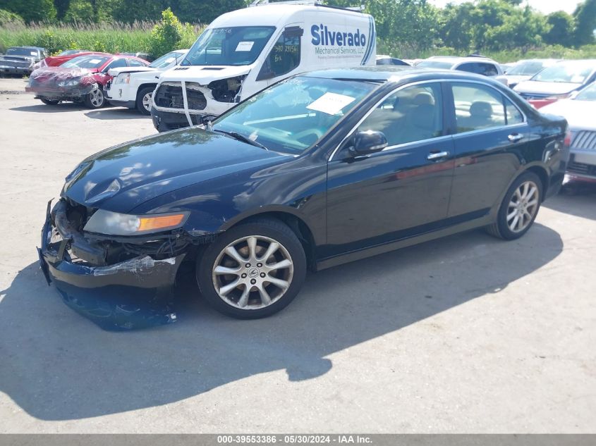 2008 Acura Tsx VIN: JH4CL96838C019186 Lot: 39553386