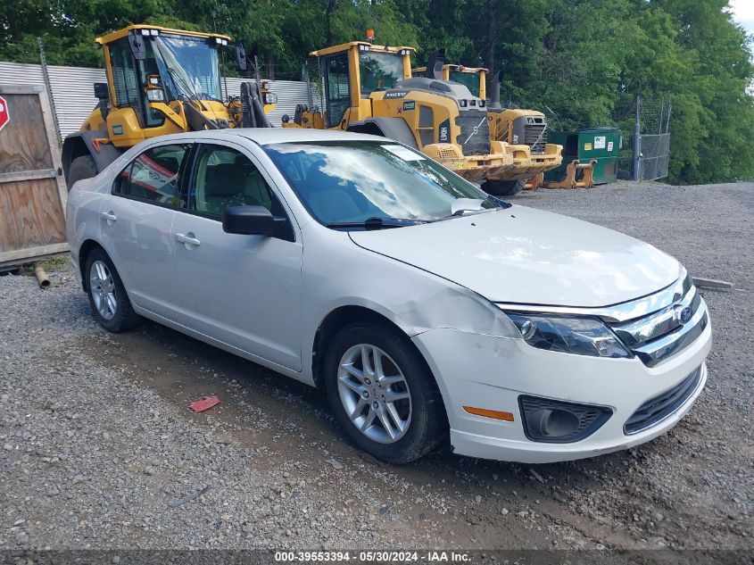 2011 Ford Fusion S VIN: 3FAHP0GA7BR231743 Lot: 39553394