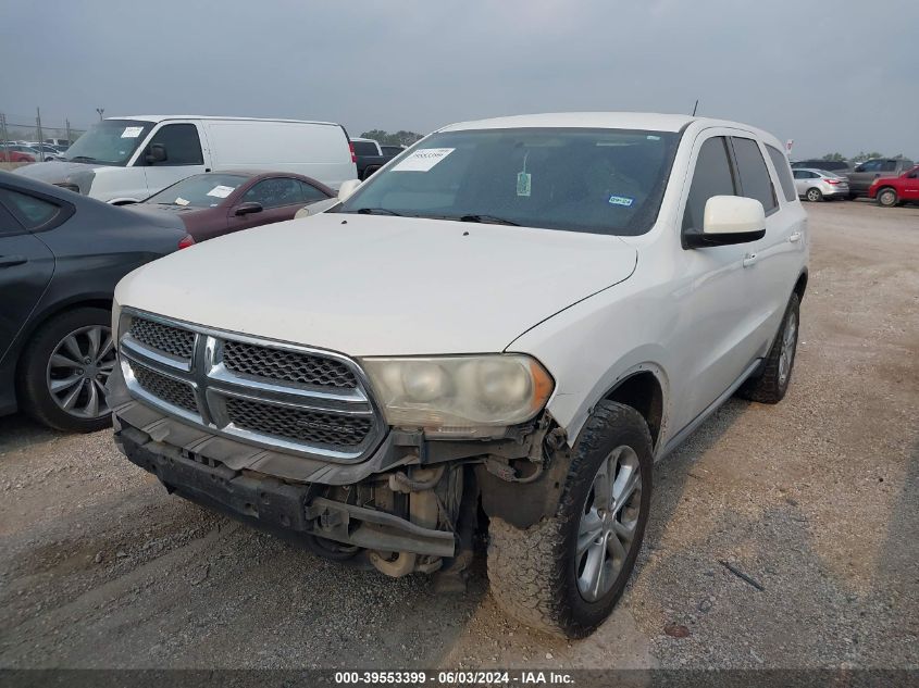 2012 Dodge Durango Sxt VIN: 1C4RDHAG2CC212536 Lot: 39553399