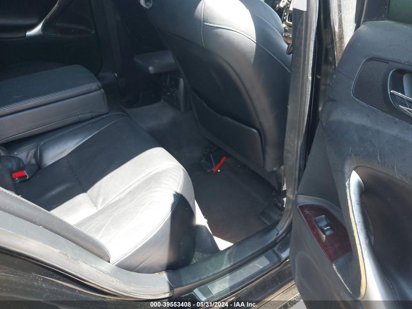 2007 Lexus Is 250 VIN: JTHCK262675008899 Lot: 39553408