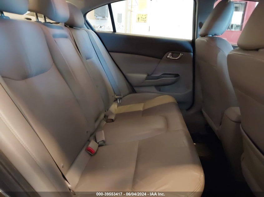 2012 Honda Civic Ex-L VIN: 2HGFB2F90CH524580 Lot: 39553417