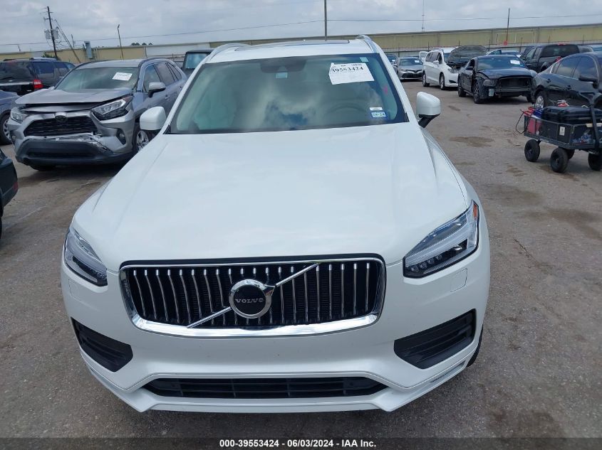 2022 Volvo Xc90 T5 Momentum 7 Passenger VIN: YV4102CK3N1857411 Lot: 39553424