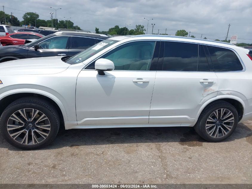 2022 Volvo Xc90 T5 Momentum 7 Passenger VIN: YV4102CK3N1857411 Lot: 39553424