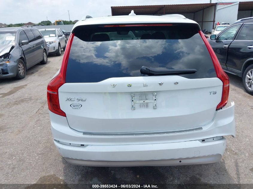 2022 Volvo Xc90 T5 Momentum 7 Passenger VIN: YV4102CK3N1857411 Lot: 39553424