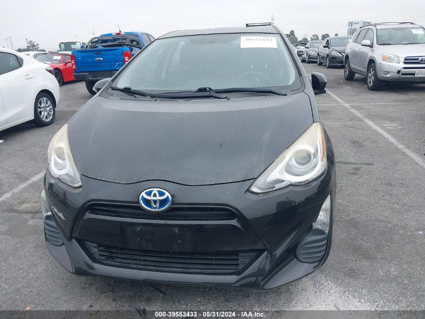 2016 Toyota Prius C Two VIN: JTDKDTB33G1120126 Lot: 39553433