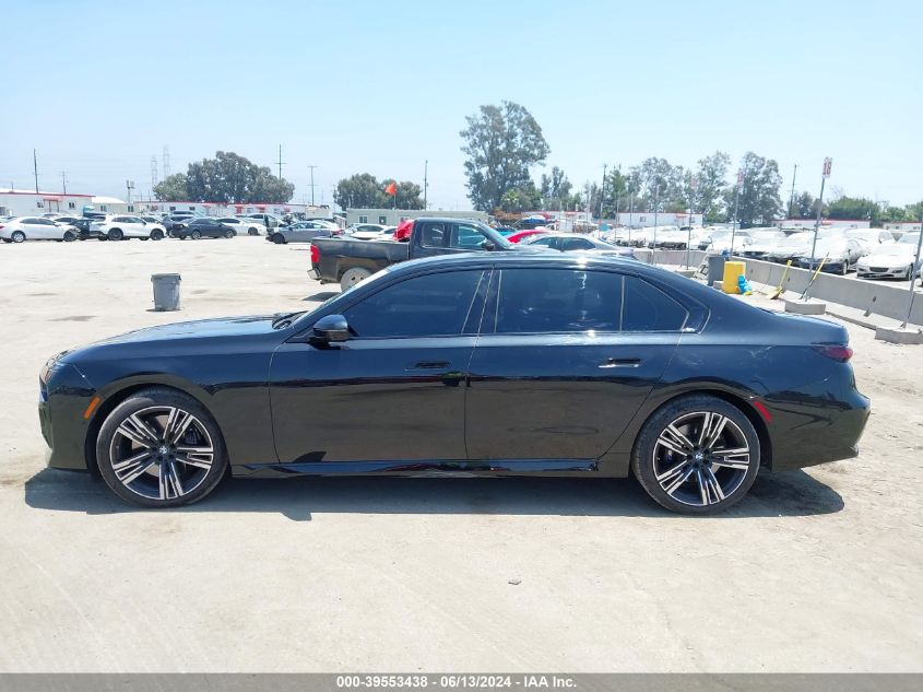 2023 BMW 740 I VIN: WBA23EH01PCL79355 Lot: 39553438