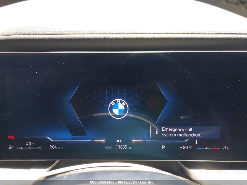 2023 BMW 740 I VIN: WBA23EH01PCL79355 Lot: 39553438