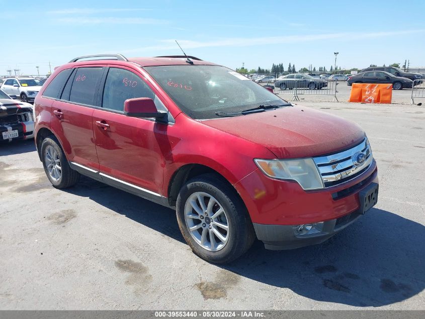 2007 Ford Edge Sel VIN: 2FMDK48C27BB02826 Lot: 39553440