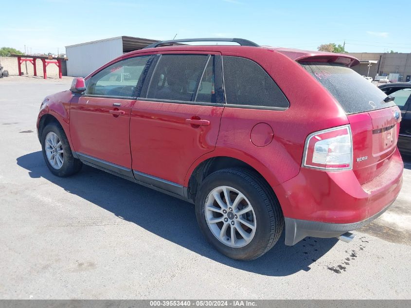 2007 Ford Edge Sel VIN: 2FMDK48C27BB02826 Lot: 39553440