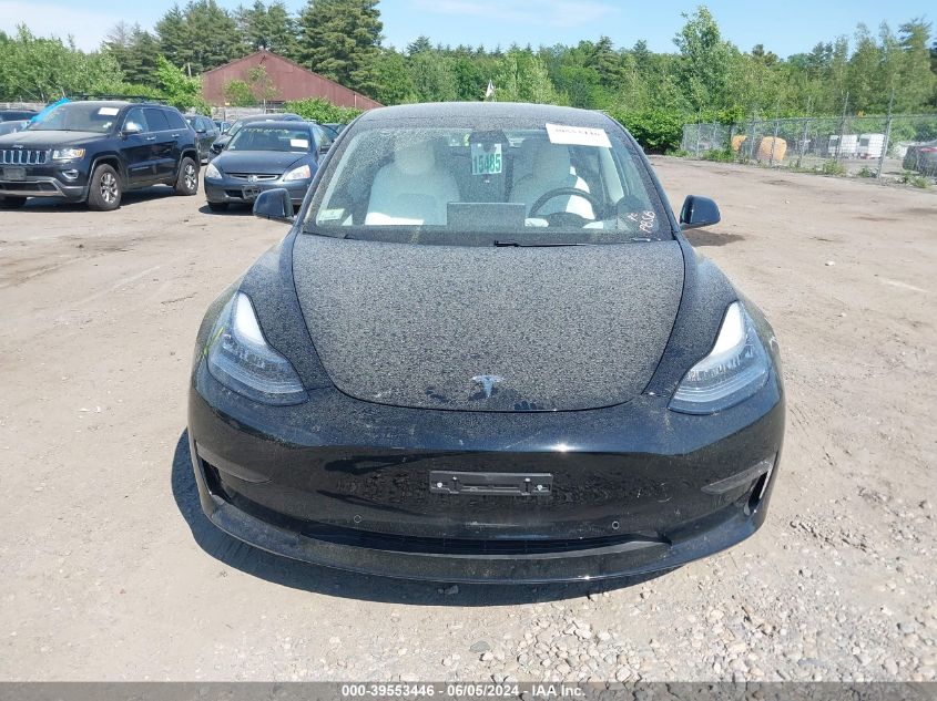 2021 Tesla Model 3 Long Range Dual Motor All-Wheel Drive VIN: 5YJ3E1EB3MF858469 Lot: 39553446