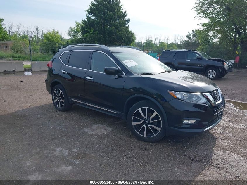 2019 Nissan Rogue Sl VIN: 5N1AT2MT7KC804448 Lot: 39553450